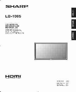 Sharp Flat Panel Television LB-1085-page_pdf